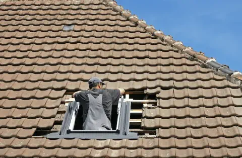 Pose de velux - Dommartin